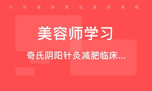 北京奇氏阴阳针灸减肥临床技术精品推广班